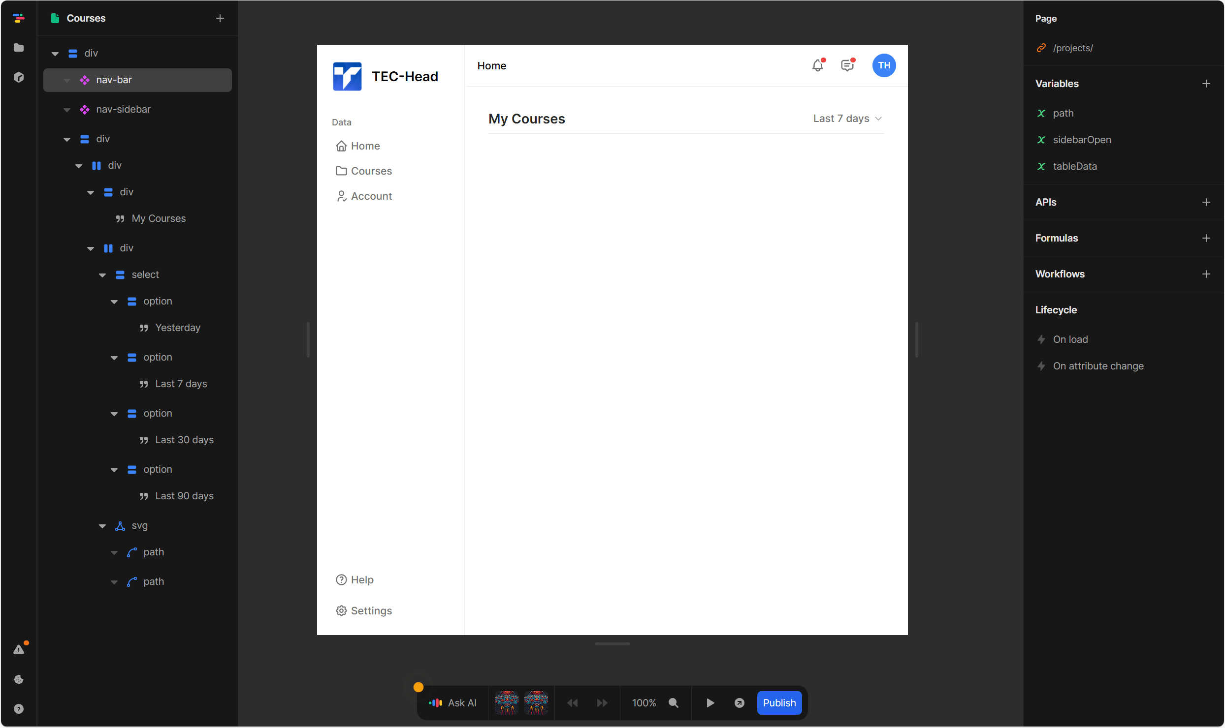 Toddle Platform Screenshot
