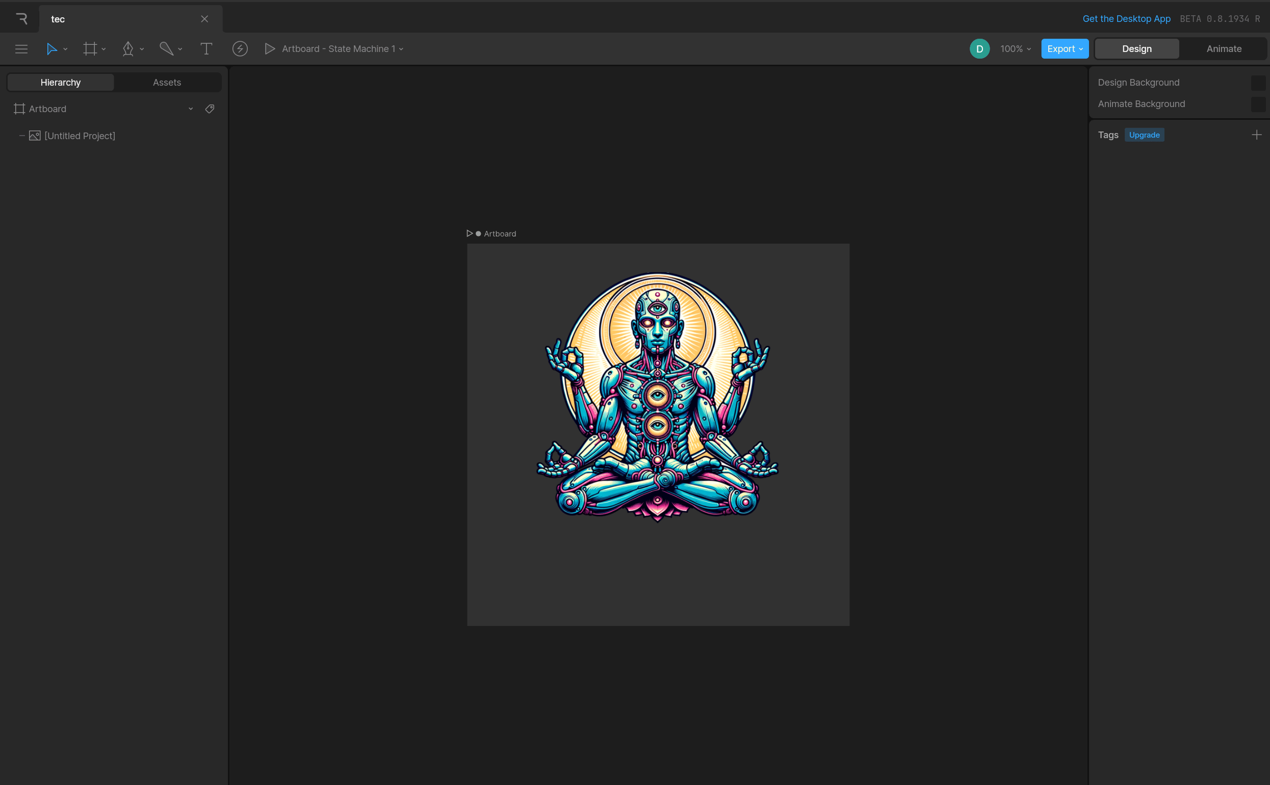 Rive Platform Screenshot