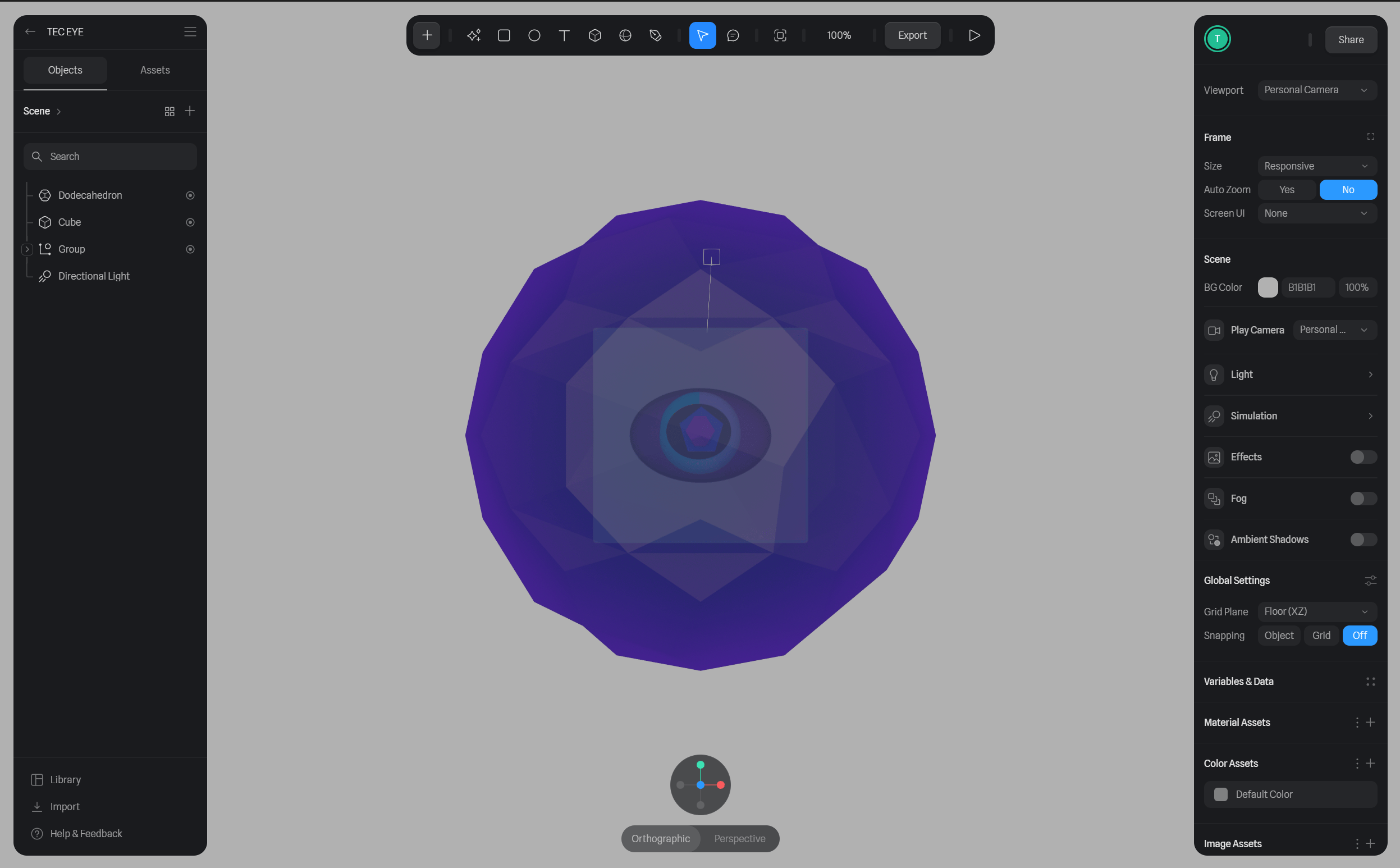 Spline Platform Screenshot